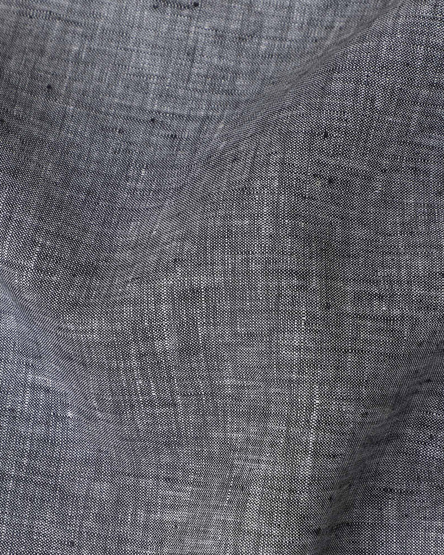 Charcoal Grey Linen Linen Fabric 150cm