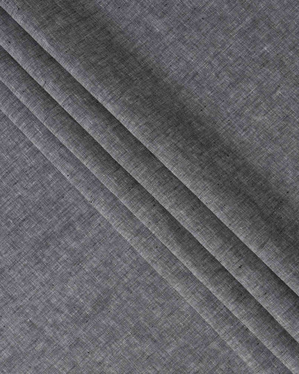 Charcoal Grey Linen Linen Fabric 150cm