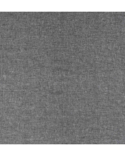 Charcoal Grey Linen Linen Fabric 150cm