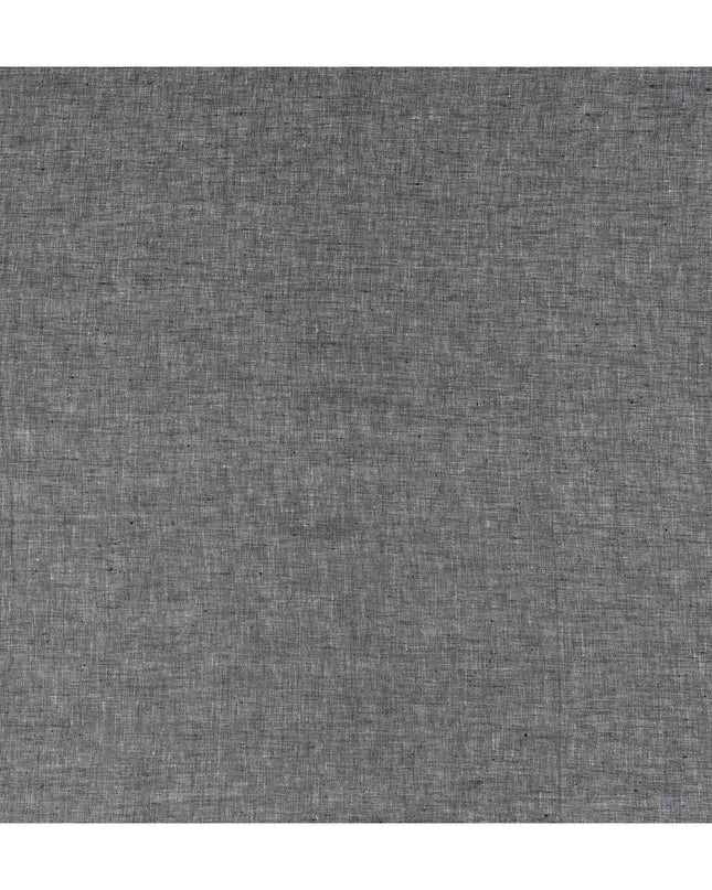 Charcoal Grey Linen Linen Fabric 150cm
