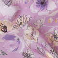 Pink Floral Digital Printed Viscose Fabric 110cm | Indian