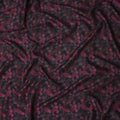 Buy Purple Paisley Design Viscose Crepe 110cm
