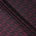 Buy Purple Paisley Design Viscose Crepe 110cm