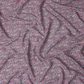 Dusty Rose Mauve Paisley Viscose Fabric 110cm
