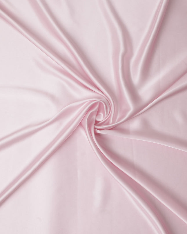 Baby Pink Silk Satin Fabric 140cm Wide