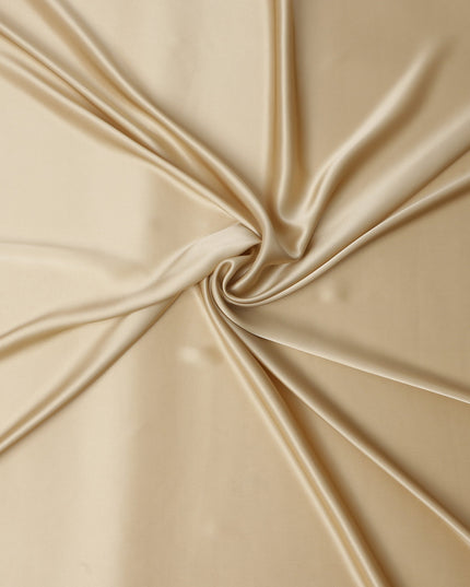 Champagne Gold Silk Satin 140cm Wide