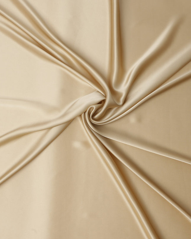 Champagne Gold Silk Satin 140cm Wide