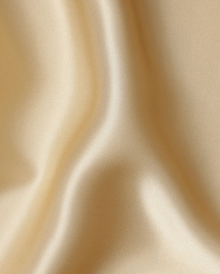 Champagne Gold Silk Satin 140cm Wide