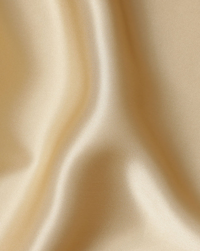 Champagne Gold Silk Satin 140cm Wide