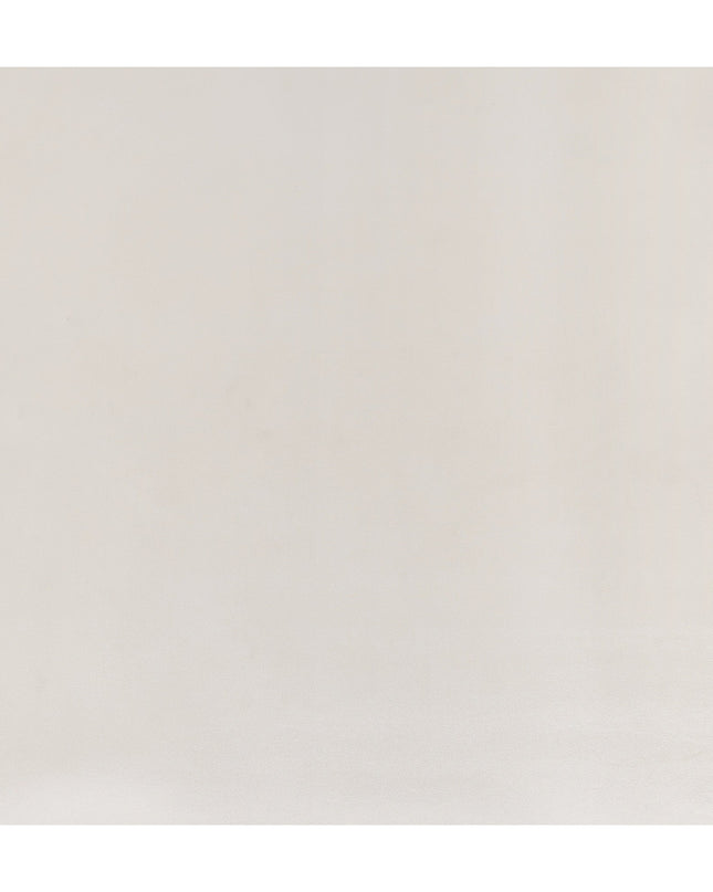 Pearl White French Silk Lame Fabric 110cm