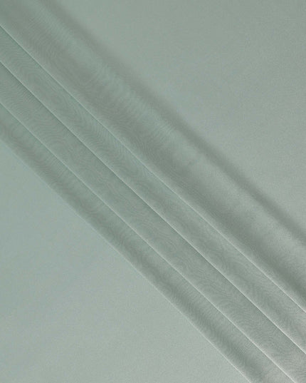 Seafoam Mint Plain Silk Lame Fabric 110cm