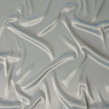 Platinum Silver Plain Silk Lame Fabric 110cm