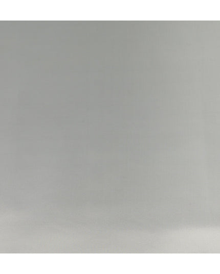 Platinum Silver Plain Silk Lame Fabric 110cm