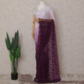 Soft Lavender To Plum Purple Ombre Saree | Regal Fabrics
