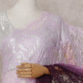 Soft Lavender To Plum Purple Ombre Saree | Regal Fabrics