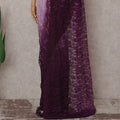 Soft Lavender To Plum Purple Ombre Saree | Regal Fabrics