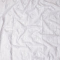 White Leaf Embroidery Cotton Voile Thobe 4.5m