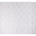 White Leaf Embroidery Cotton Voile Thobe 4.5m