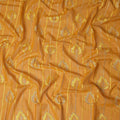 Orange Leaf Embroidery Cotton Voile Thobe 4.5m