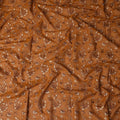 Brown Floral Embroidery Cotton Voile Thobe 4.5m