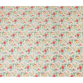 Buy White Bouquet Design Cotton Lawn 110cm