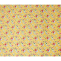 Buy Yellow Bouquet Design Cotton Lawn 110cm