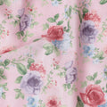 Buy Pink Bouquet Design Cotton Lawn 110cm