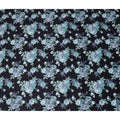 Buy Black Bouquet Design Cotton Lawn 110cm