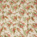 Buy Beige Bouquet Design Cotton Lawn 110cm
