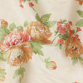 Buy Beige Bouquet Design Cotton Lawn 110cm