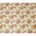 Buy Beige Bouquet Design Cotton Lawn 110cm