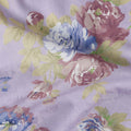 Buy Purple Bouquet Floral Cotton Lawn 110cm