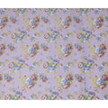 Buy Purple Bouquet Floral Cotton Lawn 110cm