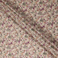 Champagne Beige Digital Print Lawn Fabric 110cm