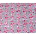 Dove Grey Digital Print Lawn Fabric 110cm