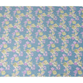 Steel Blue Digital Print Lawn Fabric 110cm