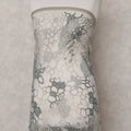 Silver Grey Floral Tulle Fabric 140cm China