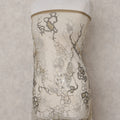 Olive Gold Beige Floral Tulle 140cm China