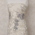 Champagne Beige Floral Tulle 140cm China