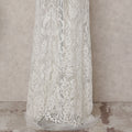 Ivory White Floral Tulle Fabric 140cm China