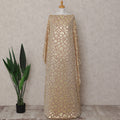 Gold Beige Dirac Fabric 140cm French