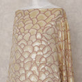 Gold Beige Dirac Fabric 140cm French