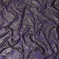 Amethyst Purple Silk Chiffon Dirac Fabric Piece 140cm