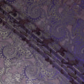 Amethyst Purple Silk Chiffon Dirac Fabric Piece 140cm