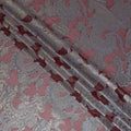 Dusty Mauve Silk Chiffon Dirac Fabric Piece 140cm