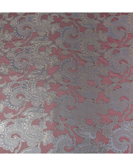 Dusty Mauve Silk Chiffon Dirac Fabric Piece 140cm