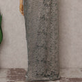 Sage Green French Chantilly Lace Saree 110cm