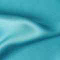 Aqua Teal Pure Silk Satin Fabric 110cm | Chinese Silk Satin