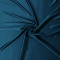 Deep Teal Pure Silk Satin Fabric 110cm | Chinese Silk Satin