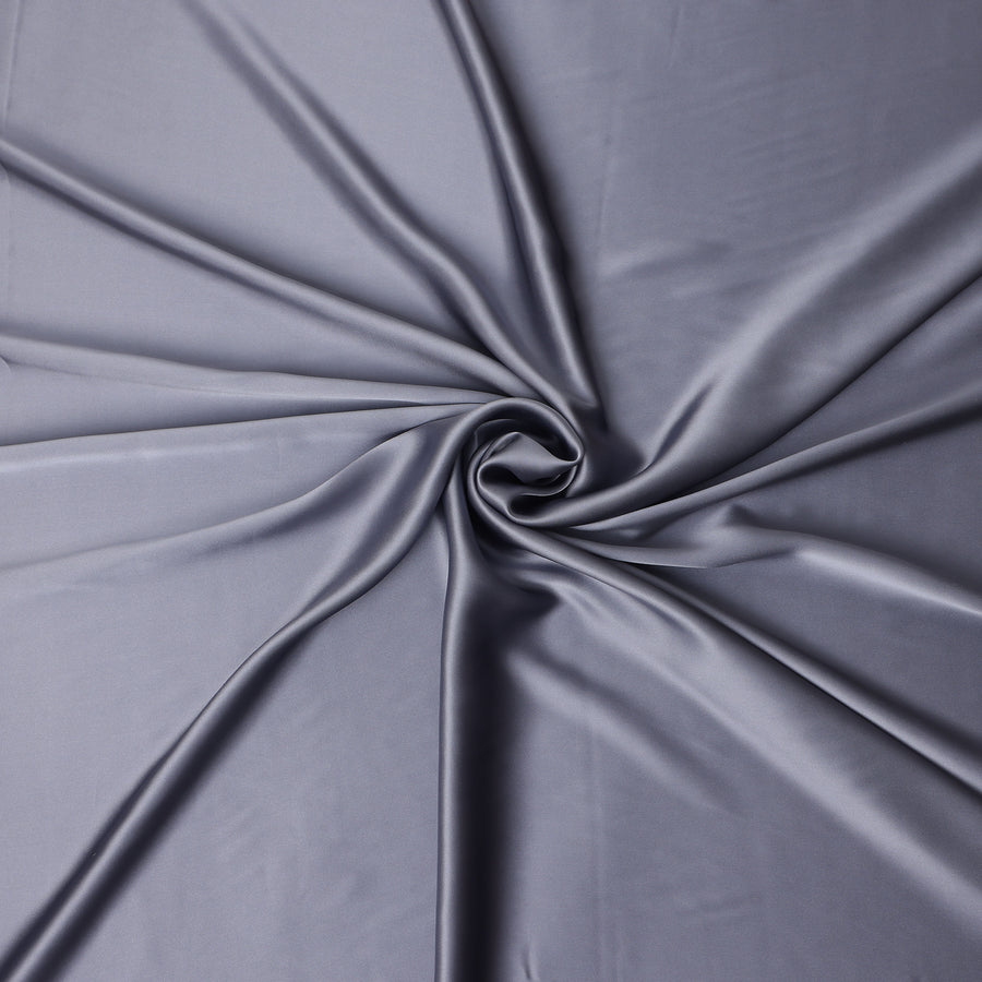 Slate Grey Pure Silk Satin Fabric 110cm | Chinese Silk Satin